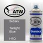 Preview: Subaru, Twilight Blue, H1Q: 400ml Sprühdose, von ATW Autoteile West.